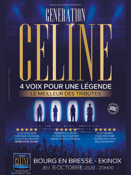 GENERATION CELINE EKINOX BOURG EN BRESSE 2026