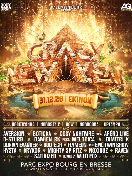 Crazy New Year Ekinox Bourg en Bresse