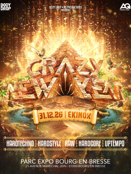 Crazy New Year 2026 - ekinox bourg en bresse